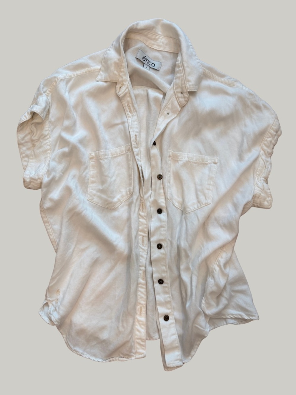 EUC Etica Dolman Short Sleeve Shirt